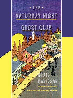 cover image of The Saturday Night Ghost Club